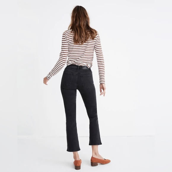 Madewell Cali Demi-Boot Jeans in Bellspring Wash: Button-Front Edition #AA897 - Picture 3 of 14
